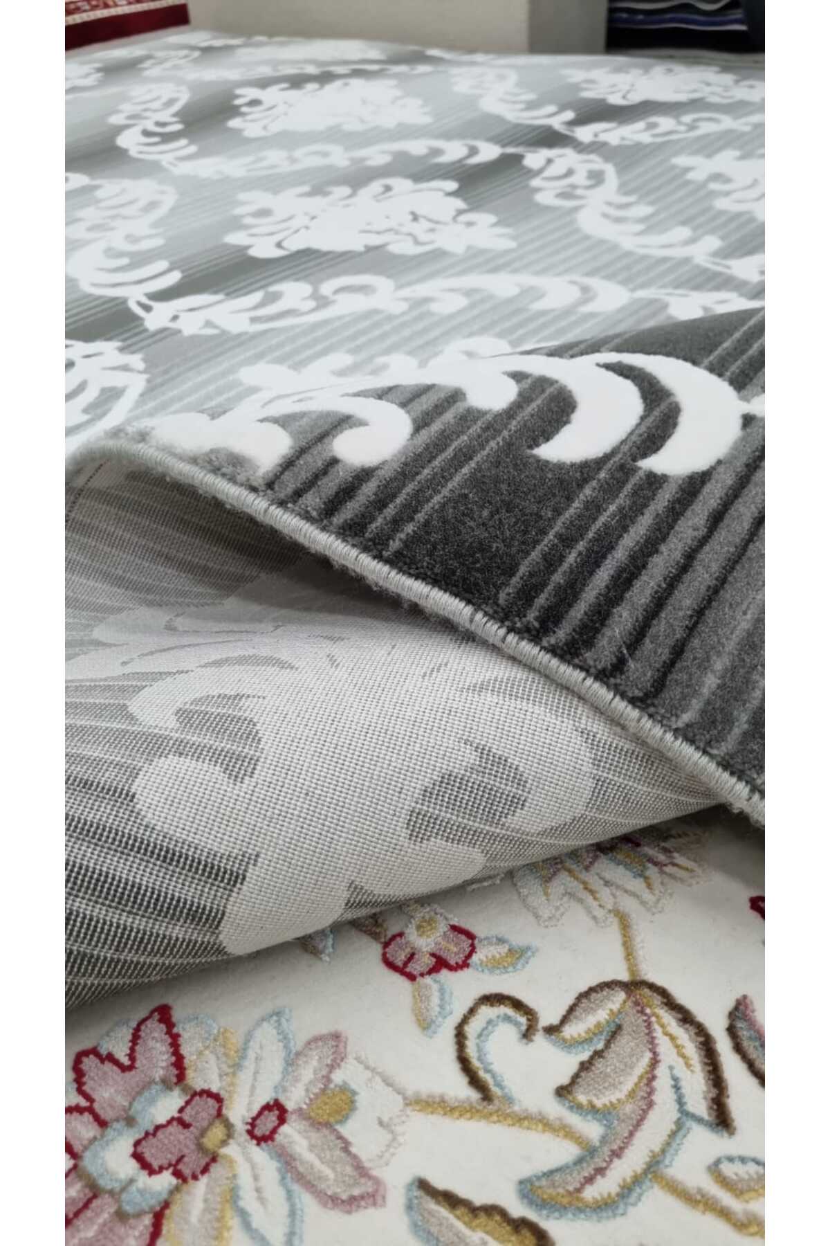 İpek Halı Nevra 7105 Gri Akrilik Halı 200X300