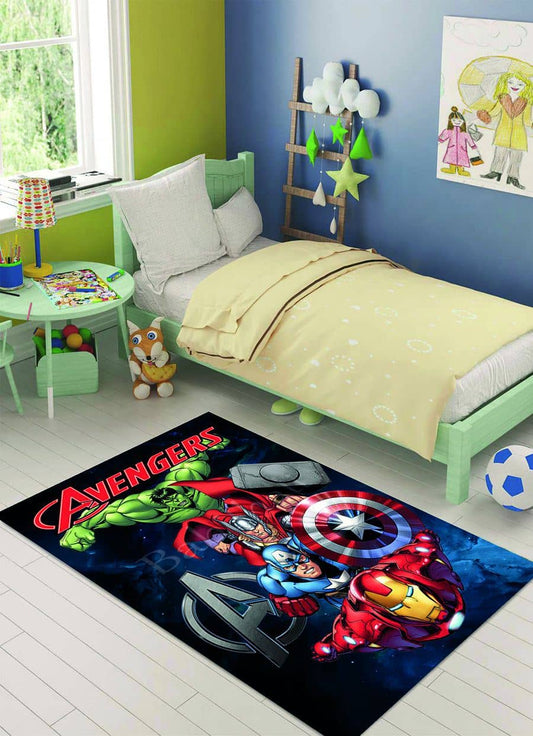 Avengers Çocuk Odası Halısı Dekhera C6188 Modeli Uygun Fiyata Dekhera'da