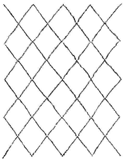 Baklava Desenli Beyaz Halı Dekhera İ7010 2 1 Modeli Uygun Fiyata Dekhera'da