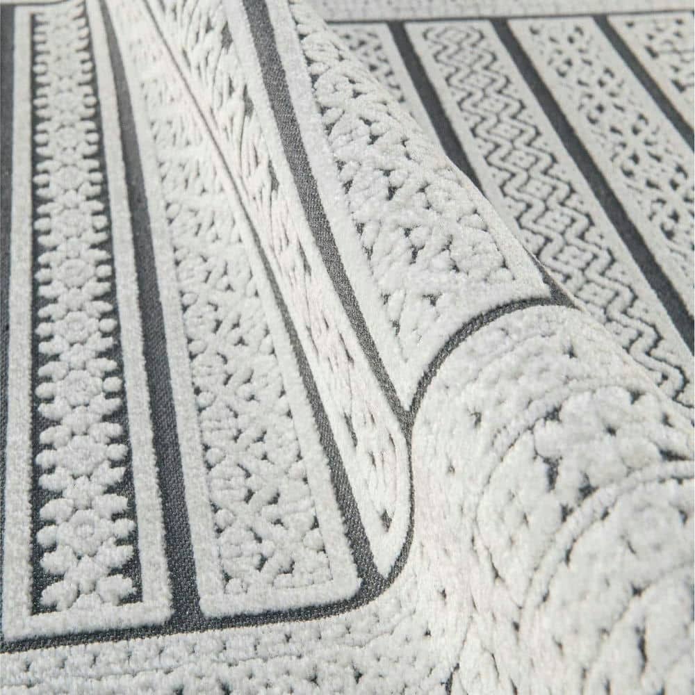 Beyaz Etnik Kilim Dekhera Moderno 9203 2 Modeli Uygun Fiyata Dekhera'da