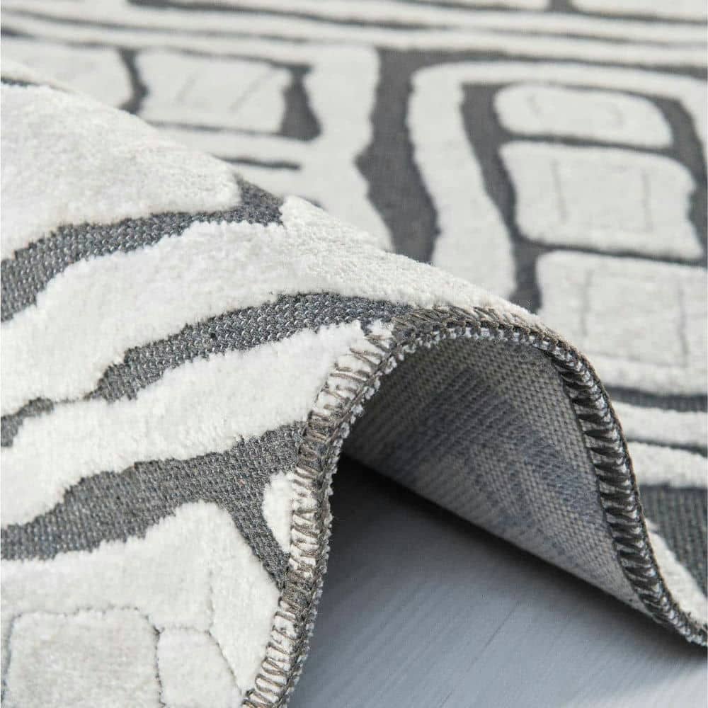 Beyaz Triko Kilim Dekhera Moderno 9202 3 Modeli Uygun Fiyata Dekhera'da