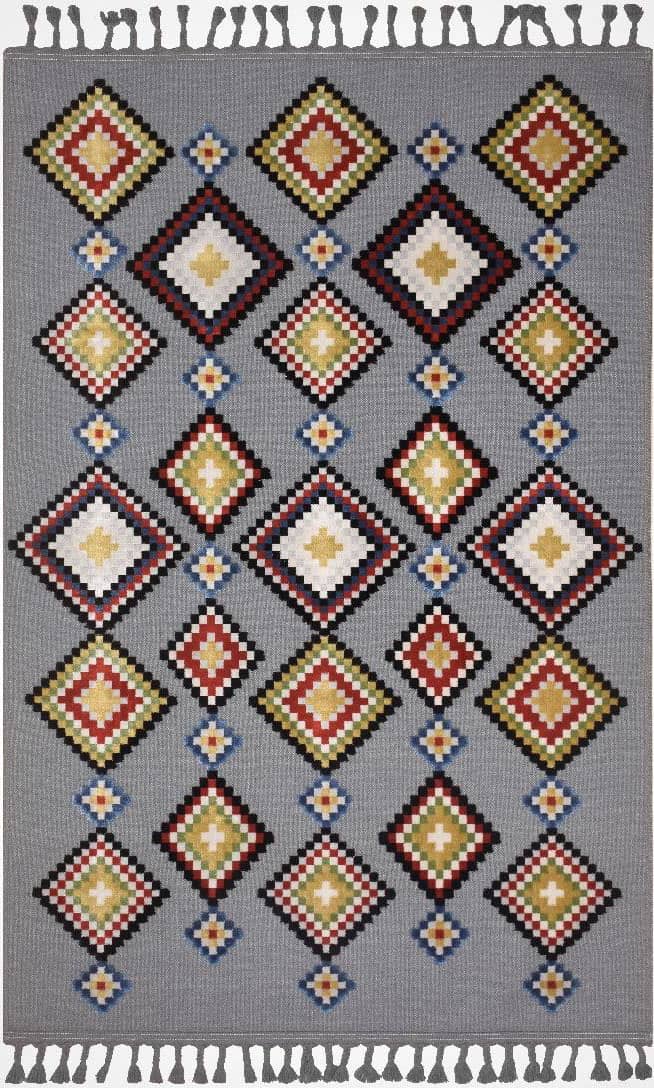 Bohem Tarz Triko Kilim Dekhera Moderno 9234 Modeli Uygun Fiyata Dekhera'da