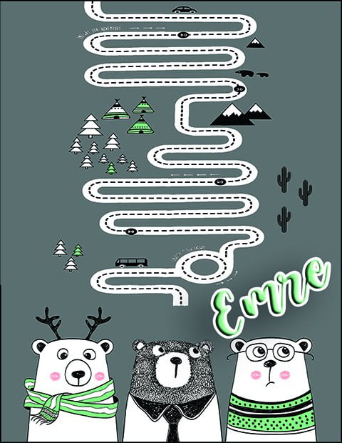 Çocuklar İçin Oyun Halısı Dekhera C6004 3 1 Modeli Uygun Fiyata Dekhera'da