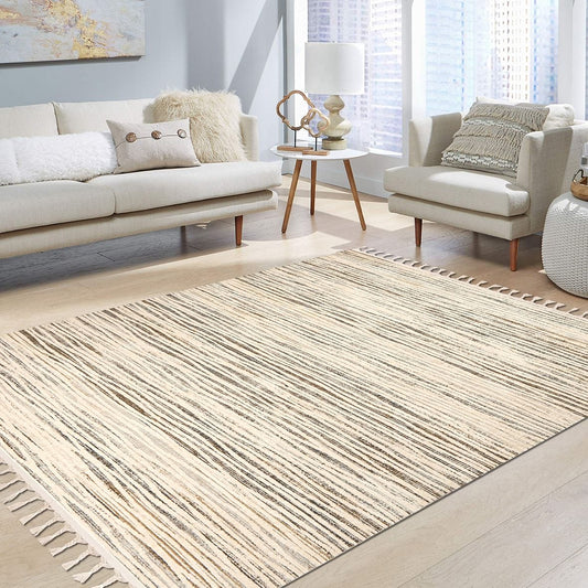 Çökme Efektli Etnik Desenli Halı Dekhera Vn1464 Modeli Uygun Fiyata Dekhera'da