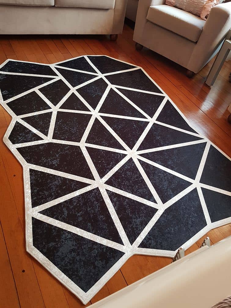 Dekhera Özel Geometrik Kesim Halı L9003 2 Modeli Uygun Fiyata Dekhera'da