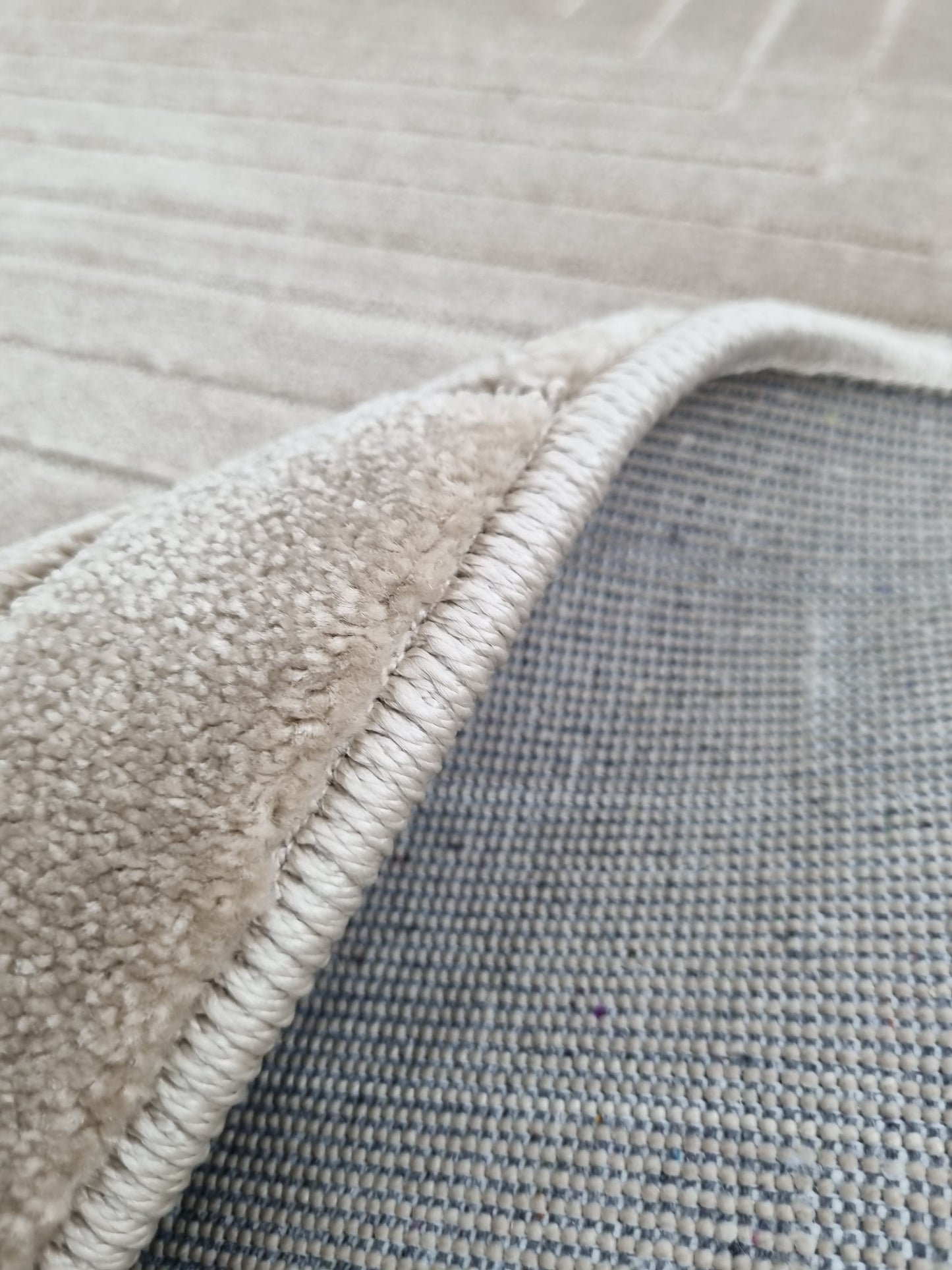 Dekhera Lisa Modern Kesme Makine Halısı 9286 Bej