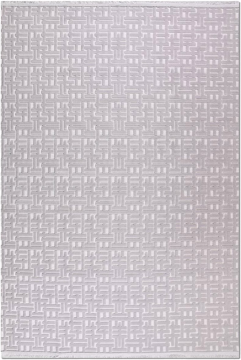 Dekhera Zest Modern Kesme Halı ZS06 Gri