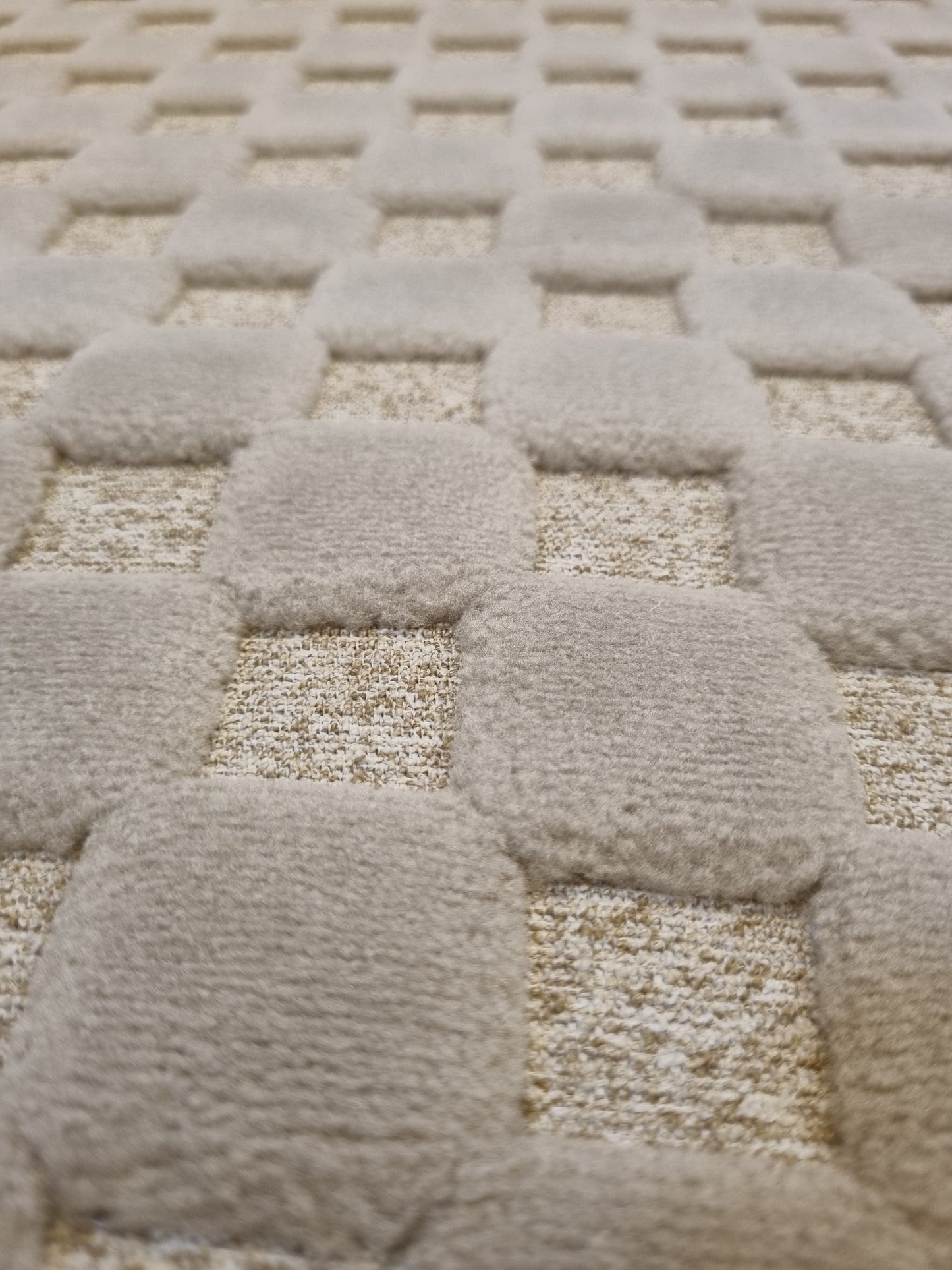 Dekhera Zest Modern Kesme Halı ZS08 Vizon