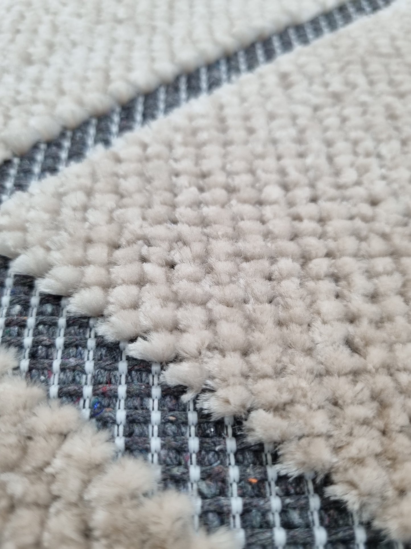 Dekhera Halı Fairy 9183 Vizon İskandinav Kesme Halı