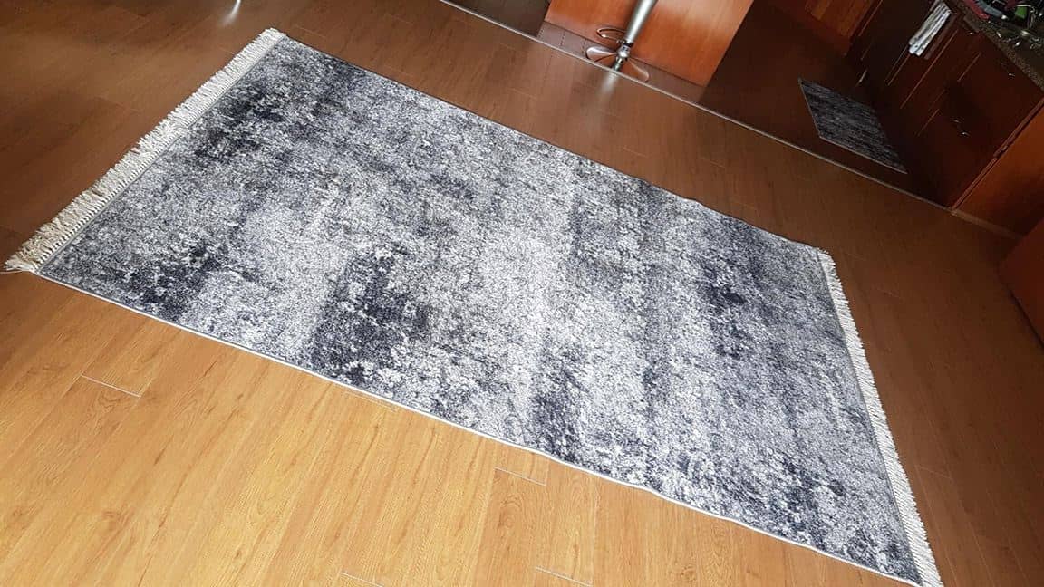 Düz Gri Halı Dekhera W1002 1 1 Modeli Uygun Fiyata Dekhera'da