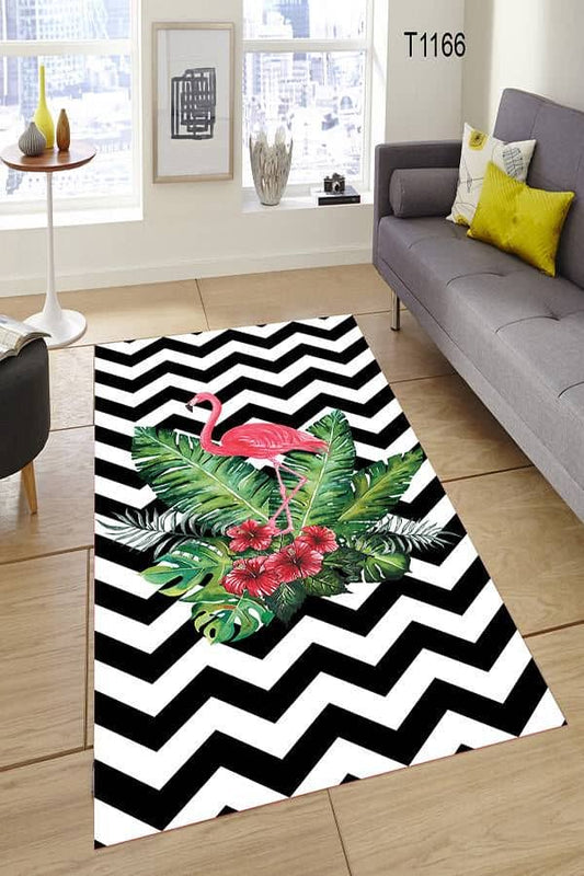 Flamingo Zigzag Desen Halı Dekhera T1166 Modeli Uygun Fiyata Dekhera'da
