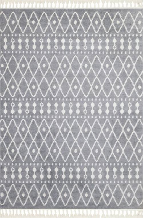 Gri İskandinav Tarz Halı Dekhera Olympos 05 Modeli Uygun Fiyata Dekhera'da