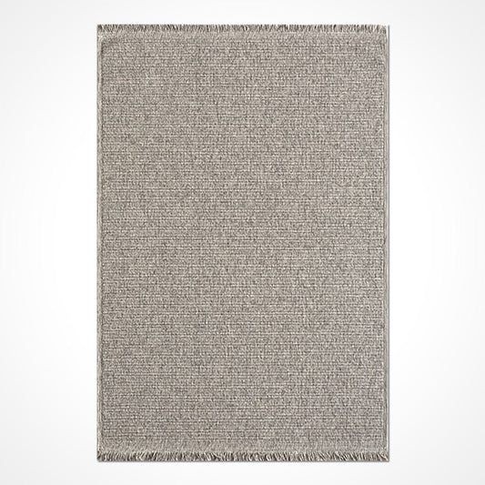 Gri Jüt Görünümlü Dekoratif Halı Dekhera Bl006 Modeli Uygun Fiyata Dekhera'da