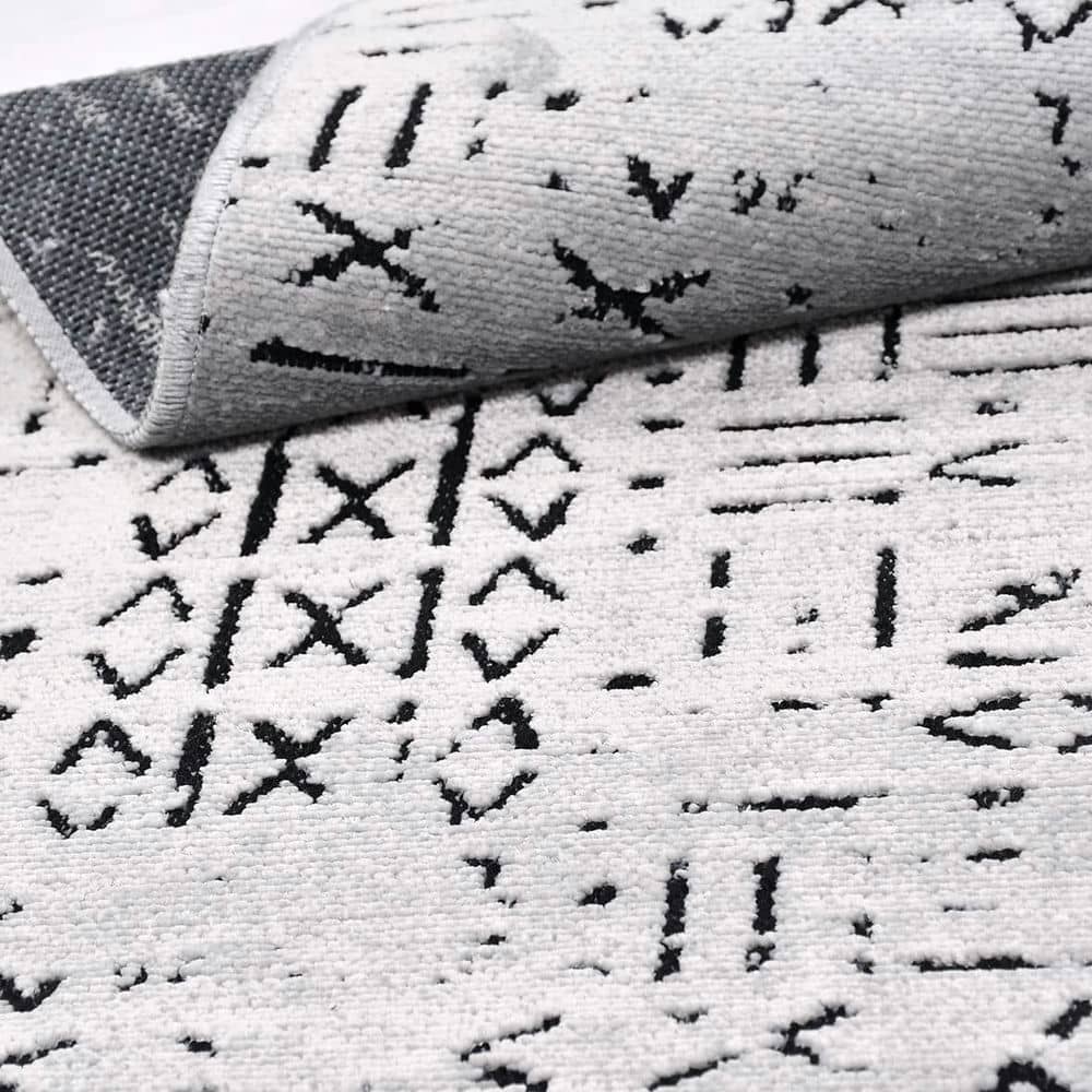 Gri Pamuk Dokuma Kilim Dekhera Fluss 8015 2 Modeli Uygun Fiyata Dekhera'da