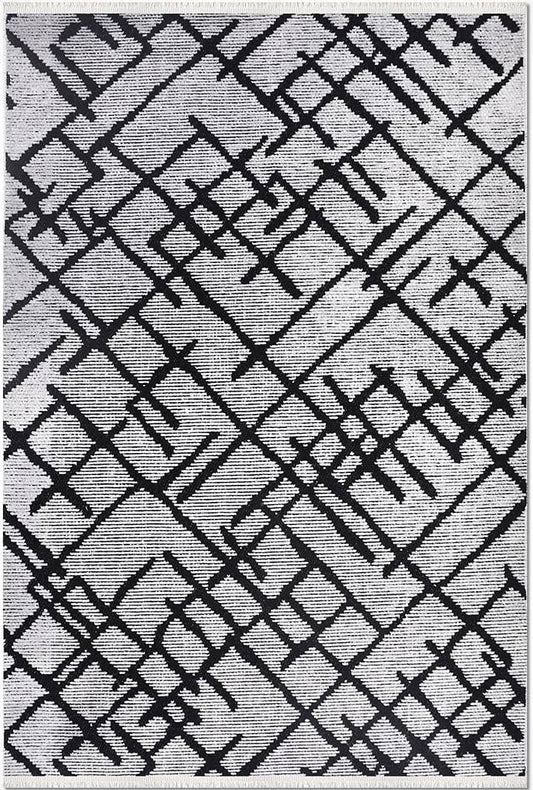 Gri Pamuk Kilim Dekhera Yağmur 7325 Modeli Uygun Fiyata Dekhera'da