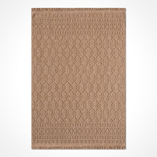 Hasır Jüt Görünümlü Dekoratif Halı Dekhera Bl003 Modeli Uygun Fiyata Dekhera'da