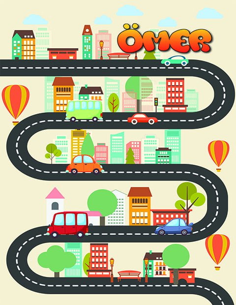 İsimli Bebek Halısı Dekhera C6108 1 Modeli Uygun Fiyata Dekhera'da