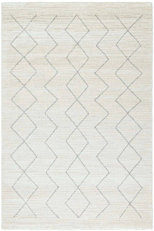 İskandinav Desenli Beyaz Puf Halı SD03 Modeli Uygun Fiyata Dekhera'da