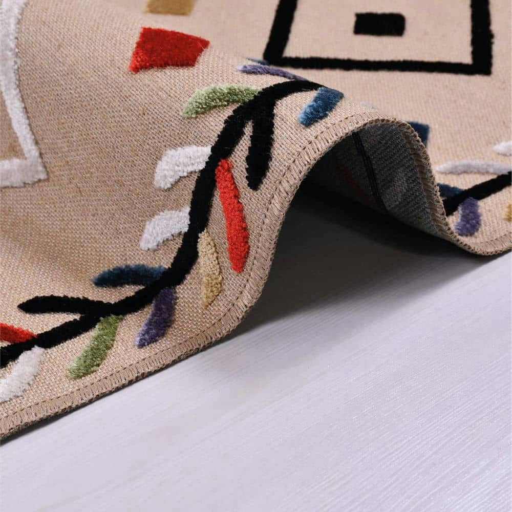 İskandinav Desenli Jüt Halı Dekhera Jute 9235 2 Modeli Uygun Fiyata Dekhera'da