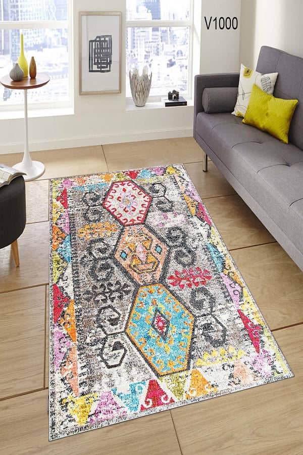 Kaymaz Makinede Yıkanabilir Halı Dekhera V1000 1 Modeli Uygun Fiyata Dekhera'da