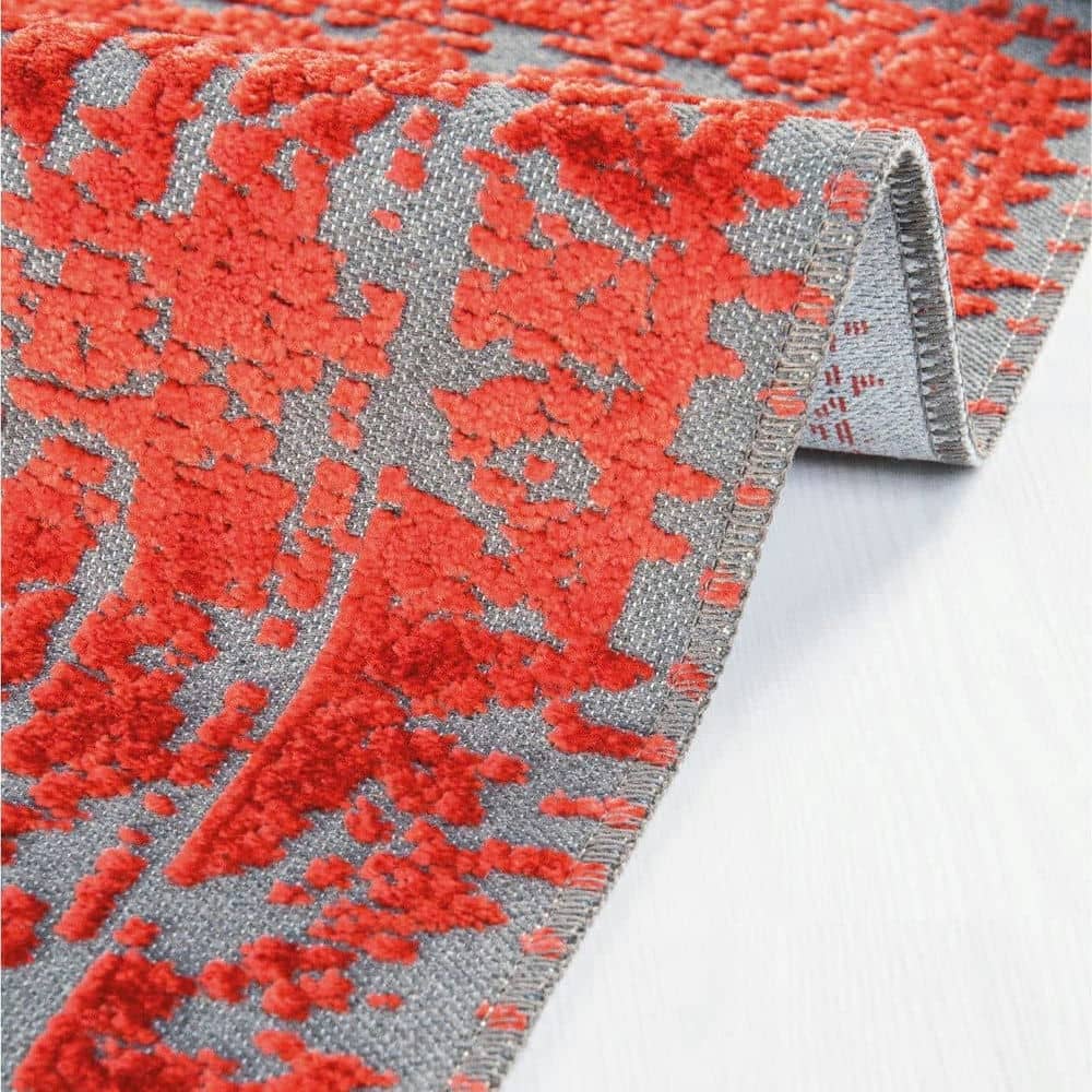 Kırmızı Bohem Kilim Dekhera Moderno 9212 4 Modeli Uygun Fiyata Dekhera'da