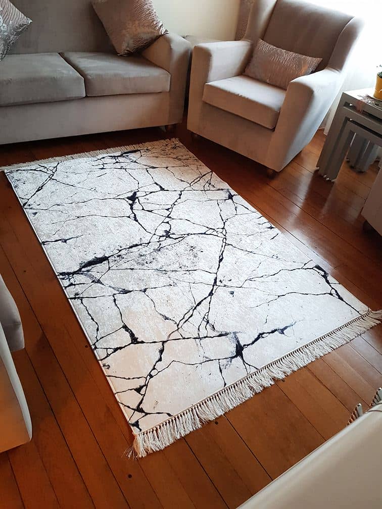 Mermer Desenli Halı Dekhera M3018 2 Modeli Uygun Fiyata Dekhera'da