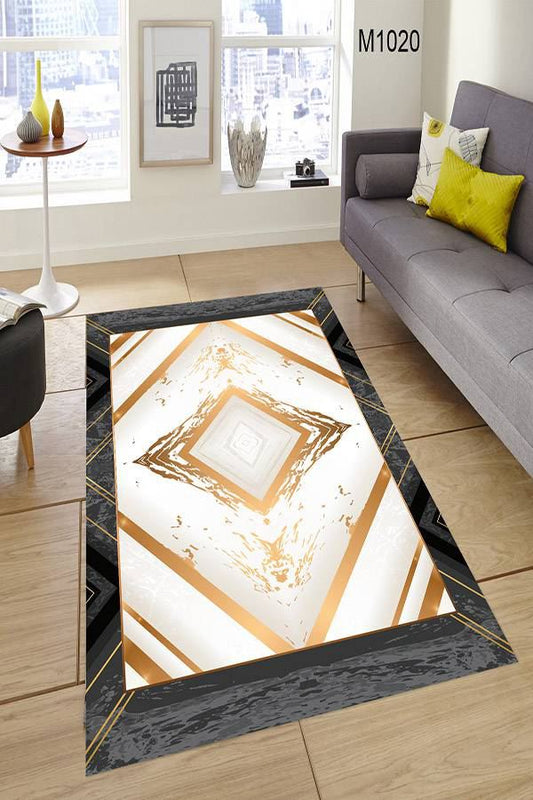 Mermer Desenli Kaymaz Halı Dekhera M3020 Modeli Uygun Fiyata Dekhera'da