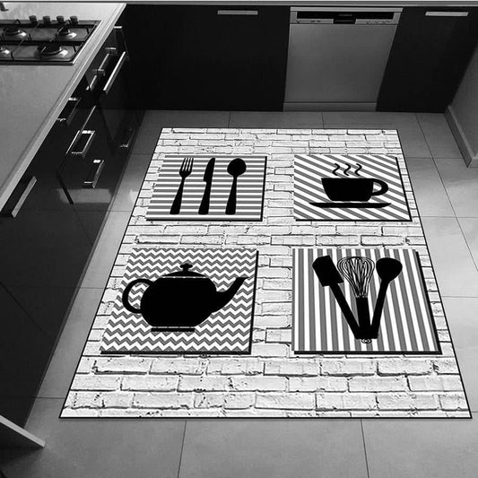 Mutfak Halısı Ucuz Dekhera F8001 1 Modeli Uygun Fiyata Dekhera'da