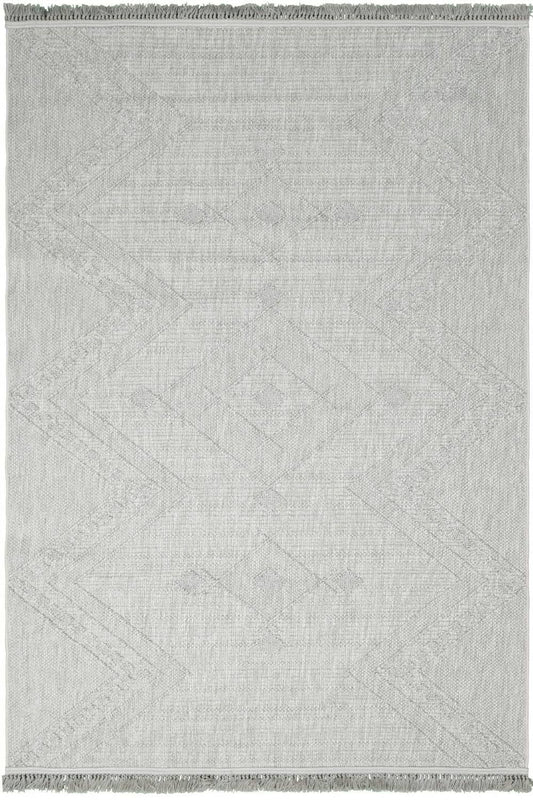 Örgü Dokuma Açık Gri Halı Dekhera Tecer T03 Modeli Uygun Fiyata Dekhera'da
