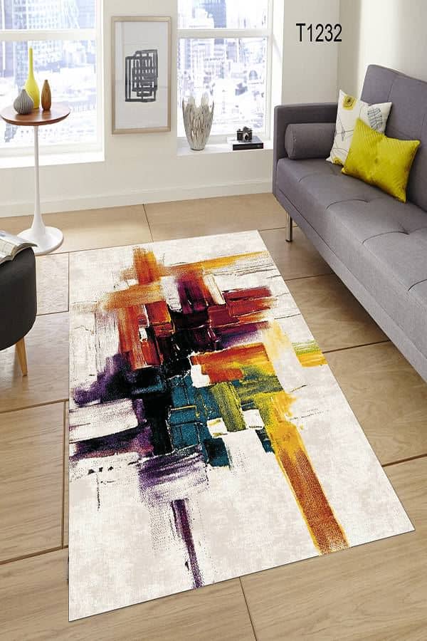 Palet Renkli Halı Dekhera T1232 Modeli Uygun Fiyata Dekhera'da