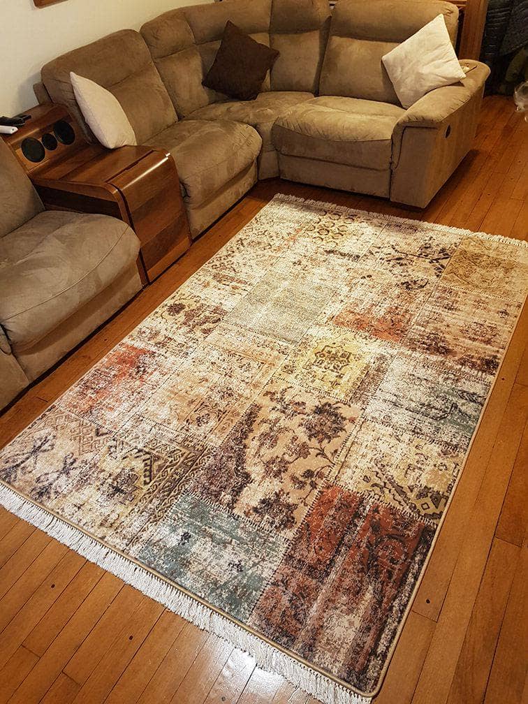 Patchwork Halı Dekhera P5000 1 Modeli Uygun Fiyata Dekhera'da