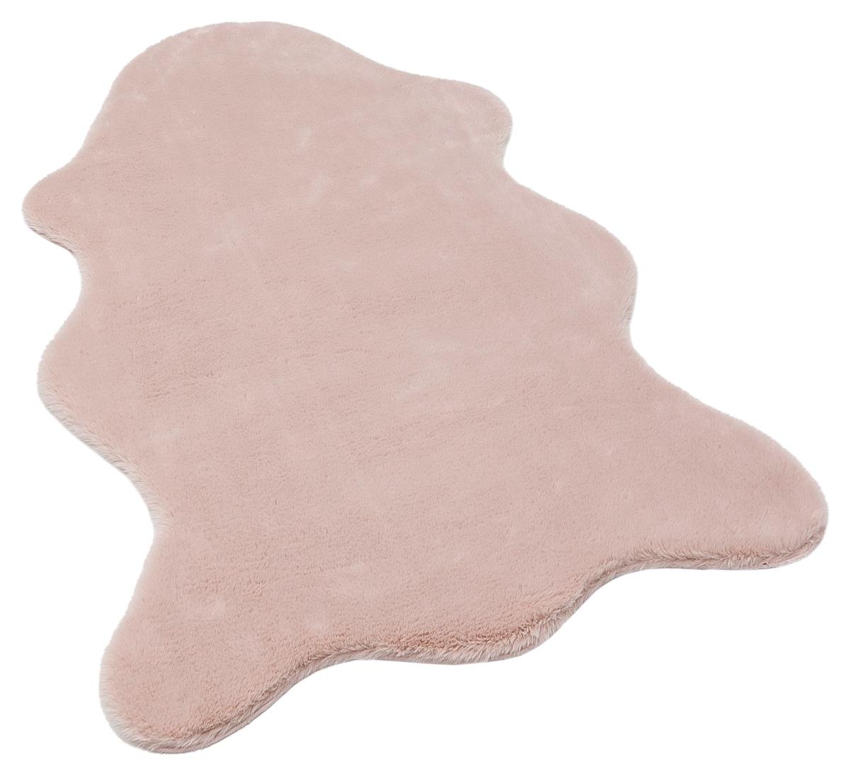 Pembe Peluş Halı Dekhera Mollis Modeli Uygun Fiyata Dekhera'da