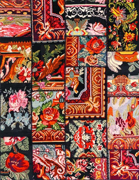 Renkli Patchwork Halı Dekhera P5001 1 Modeli Uygun Fiyata Dekhera'da