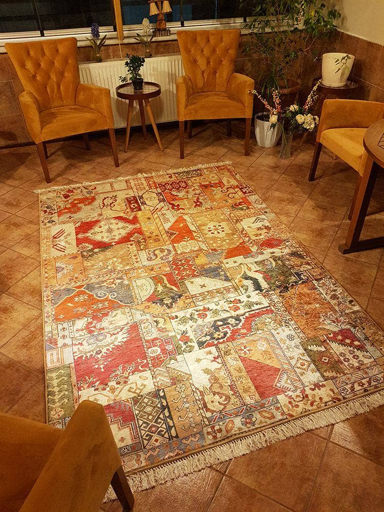 Salon Halısı Patchwork Dekhera P5008 1 Modeli Uygun Fiyata Dekhera'da