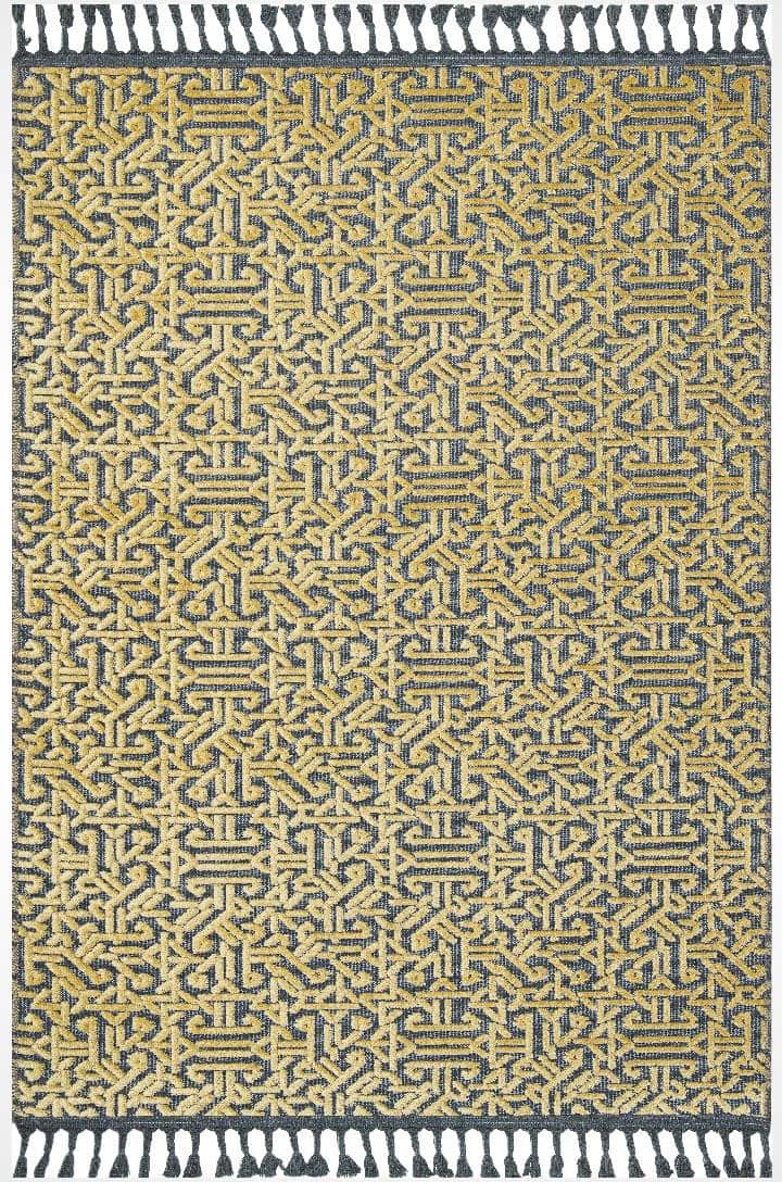 Sarı Kilim Halı Dekhera Moderno 9207 Modeli Uygun Fiyata Dekhera'da