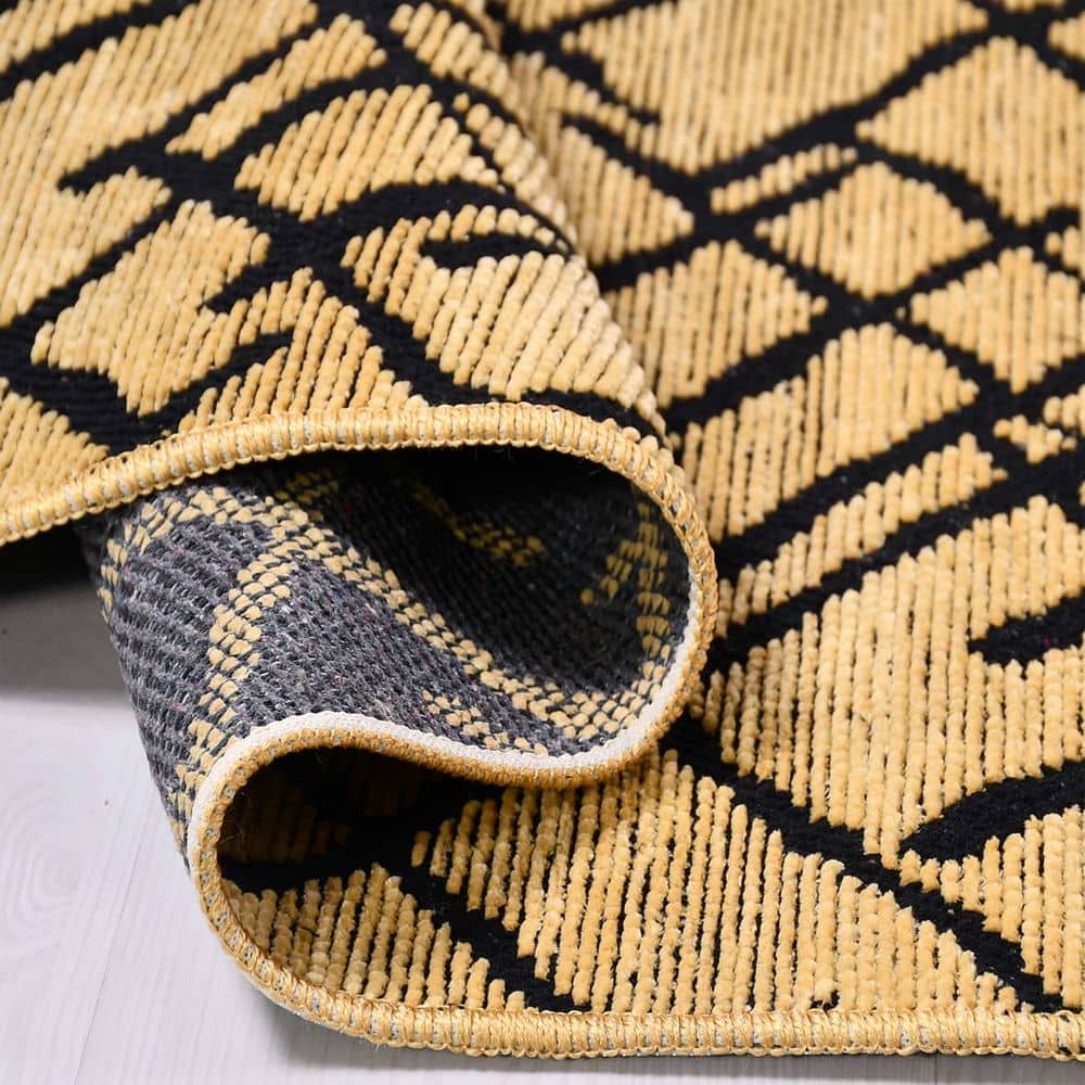 Sarı Pamuk Kilim Dekhera Yağmur 7322 2 Modeli Uygun Fiyata Dekhera'da