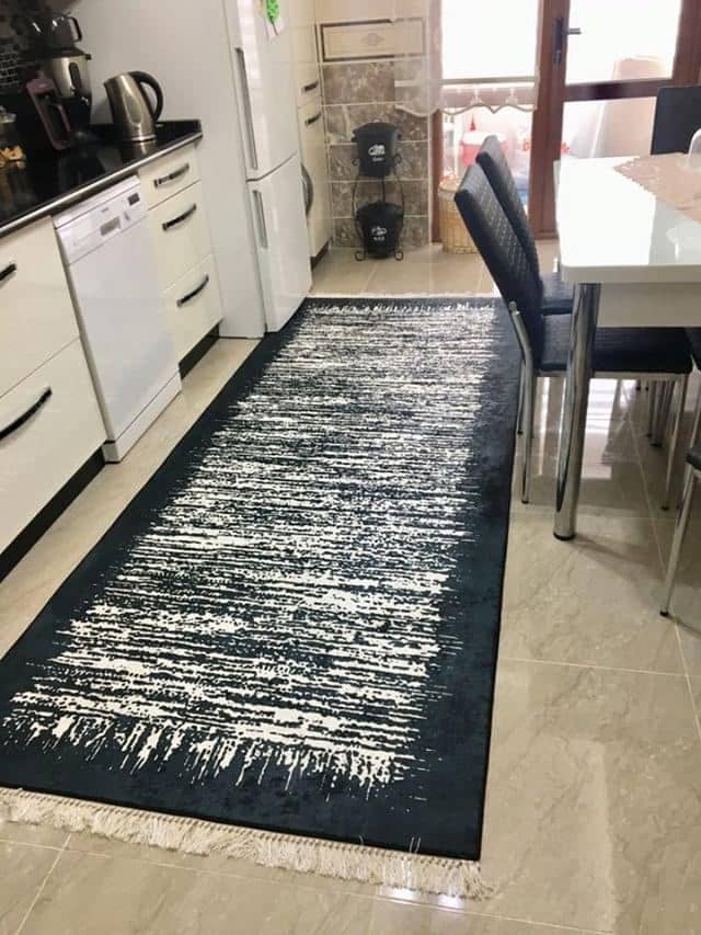Siyah Çerçeve Halı Dekhera T1018 1 Modeli Uygun Fiyata Dekhera'da