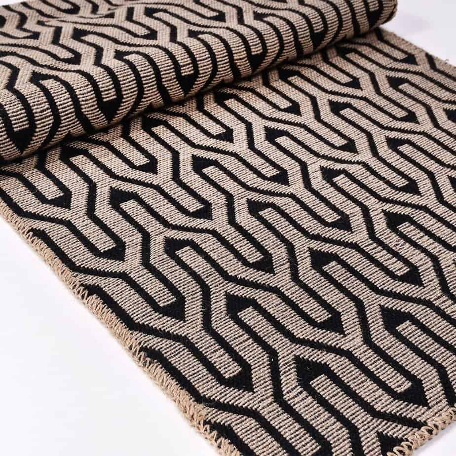 Siyah Jüt Halı Dekhera A108 3 Modeli Uygun Fiyata Dekhera'da