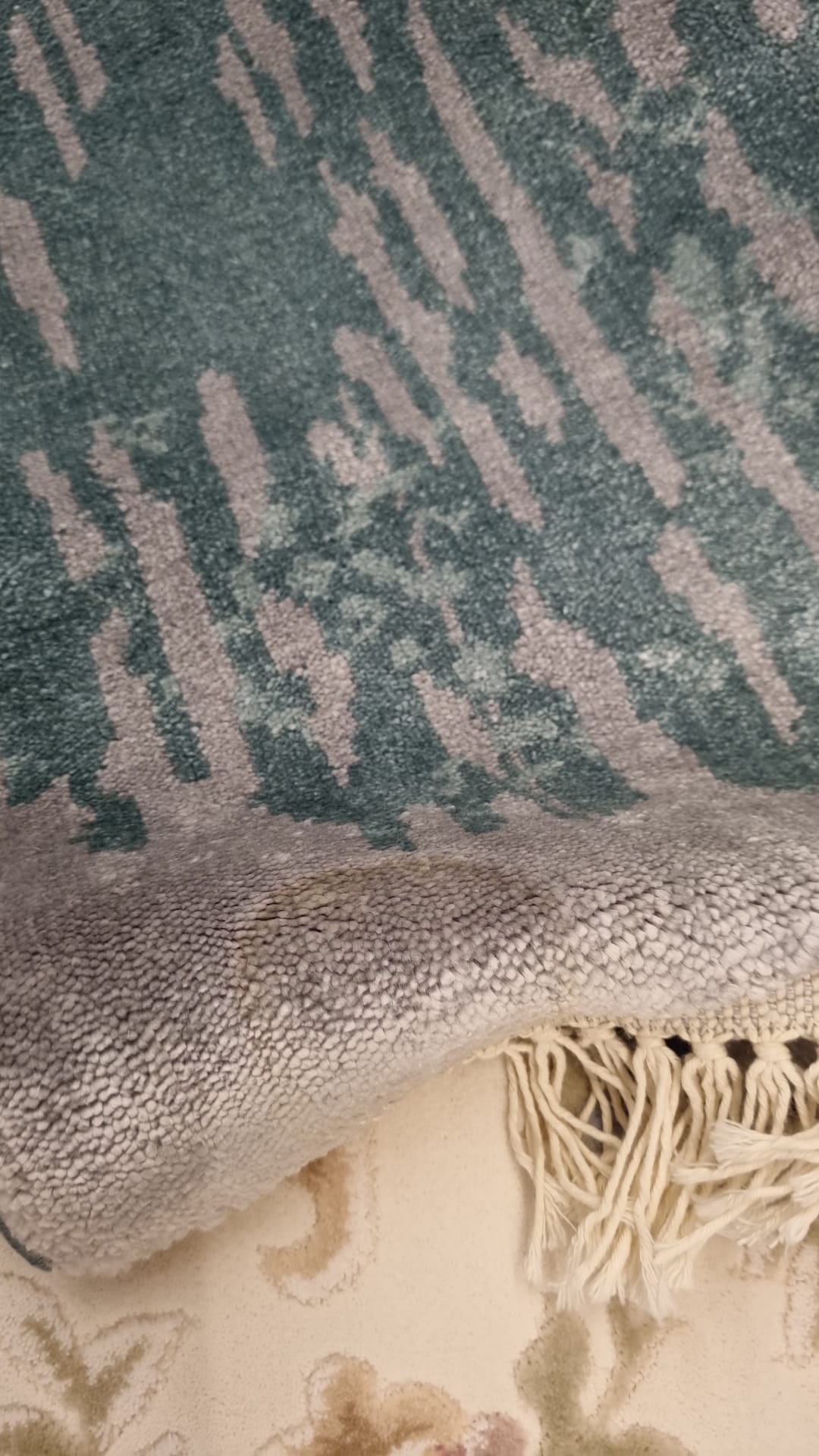 Yünser Halı Bambos Hd02 Turkuaz %100 Bambu Halı 165X230