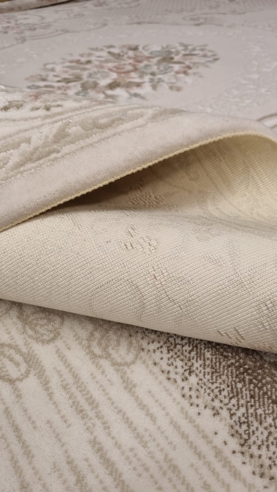 Bahariye Halı Safran 5723 Krem Pembe Akrilik Halı 160X230