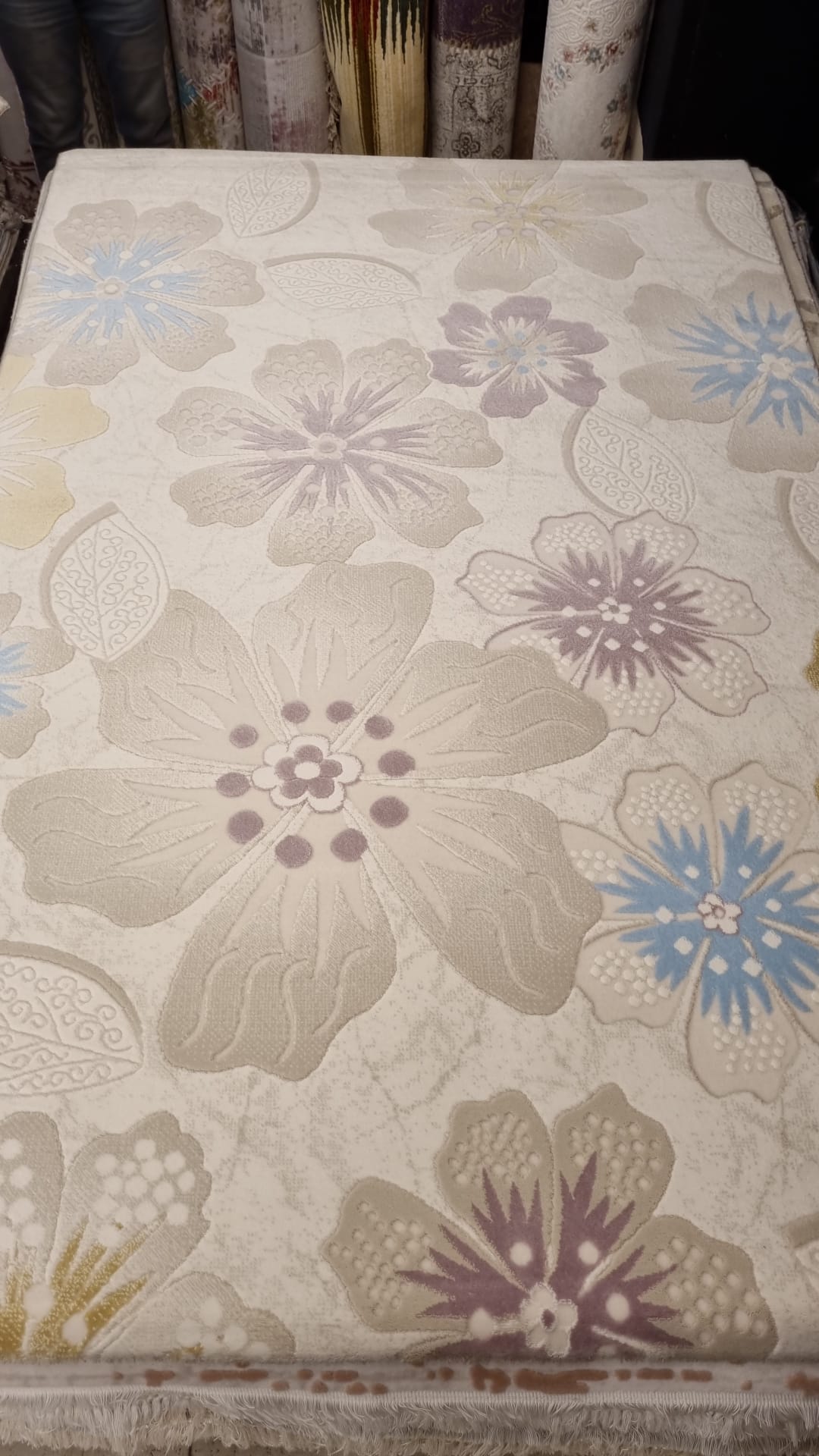 Dekhera Halı Klasik K511 Lila Akrilik Halı 150X230