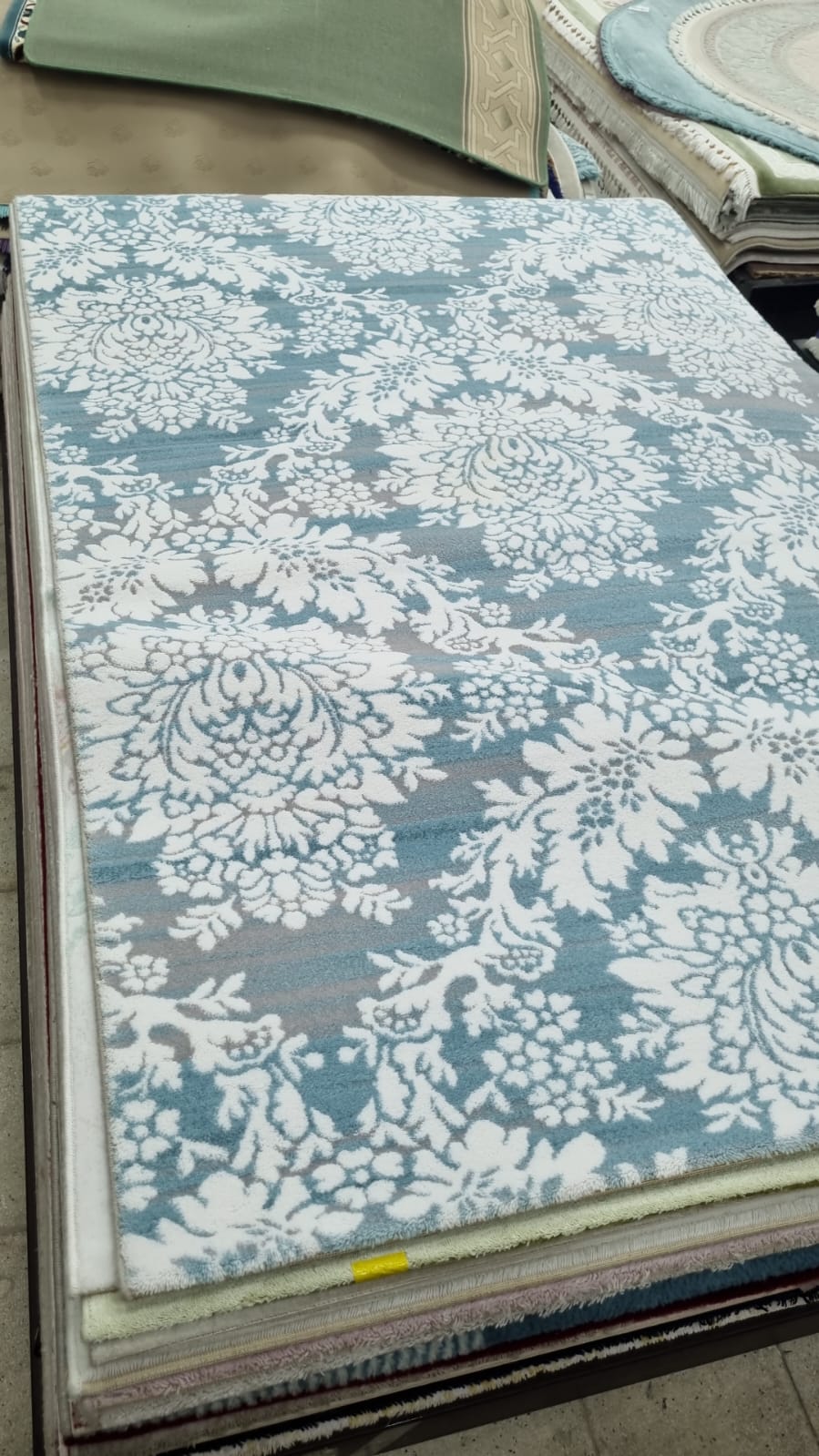 Dekhera Halı Moderno Md06 Mavi Akrilik Halı 150X230