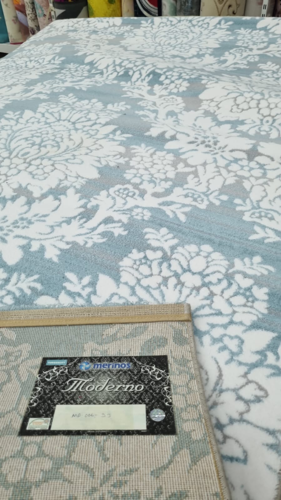 Dekhera Halı Moderno Md06 Mavi Akrilik Halı 150X230