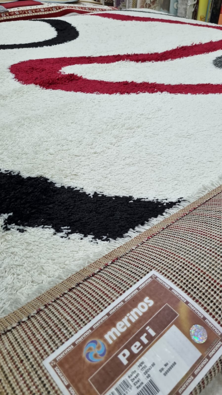 Dekhera Halı Peri 1715 Polyester Shaggy Halı 200X290