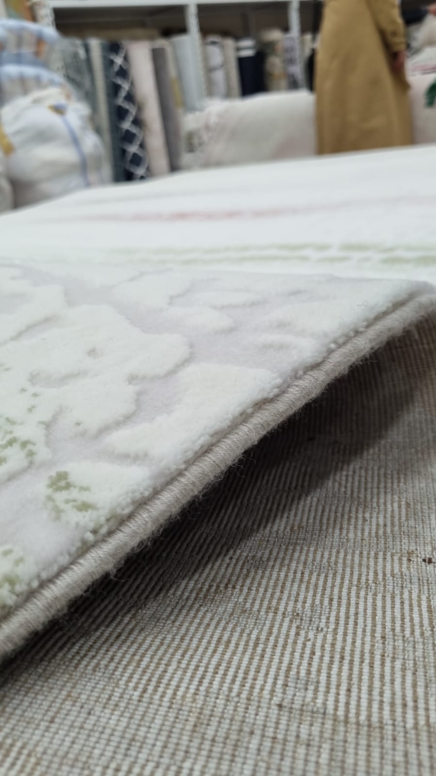 Dekhera Şato St10 Krem Pembe Akrilik Halı 200X290