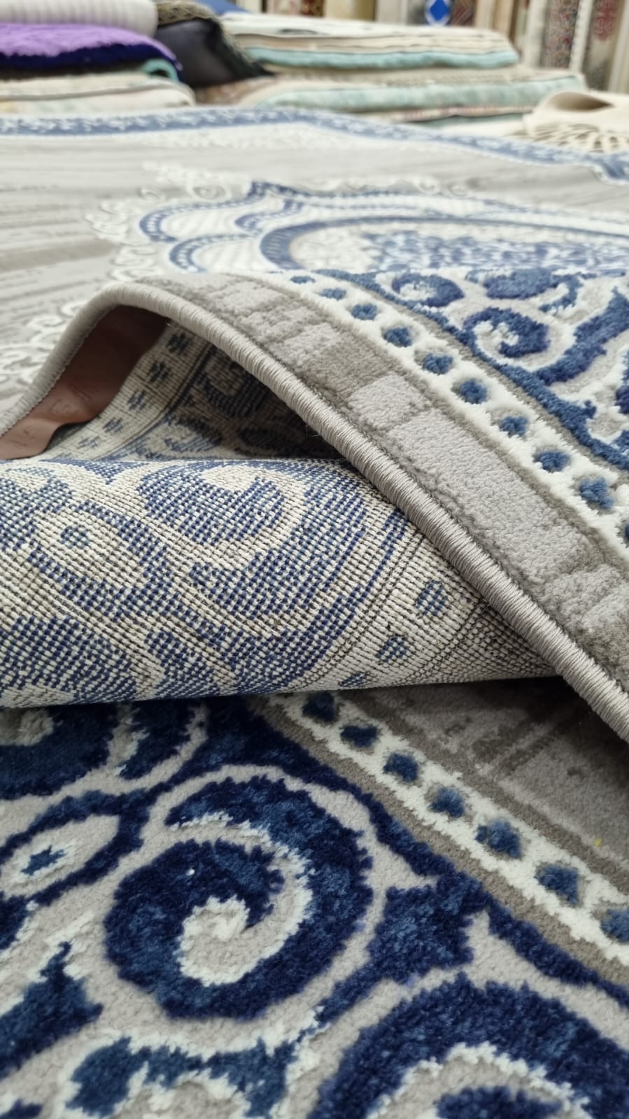 Festival Halı Azra 310 Mavi Polyester Halı 200X290
