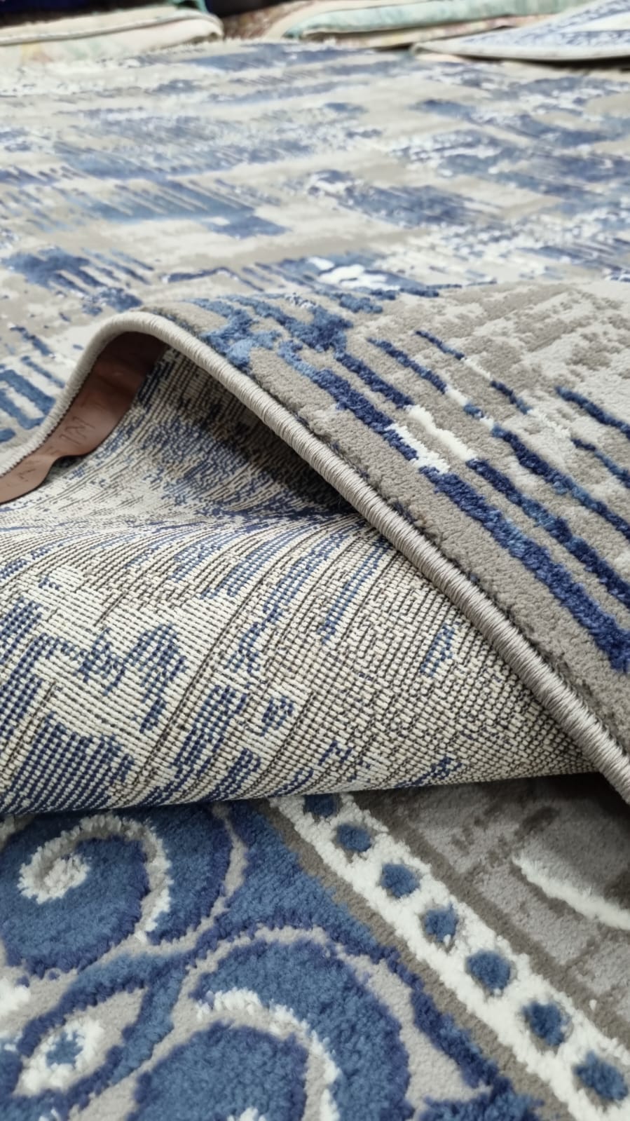 Festival Halı Azra 321 Mavi Polyester Halı 200X290