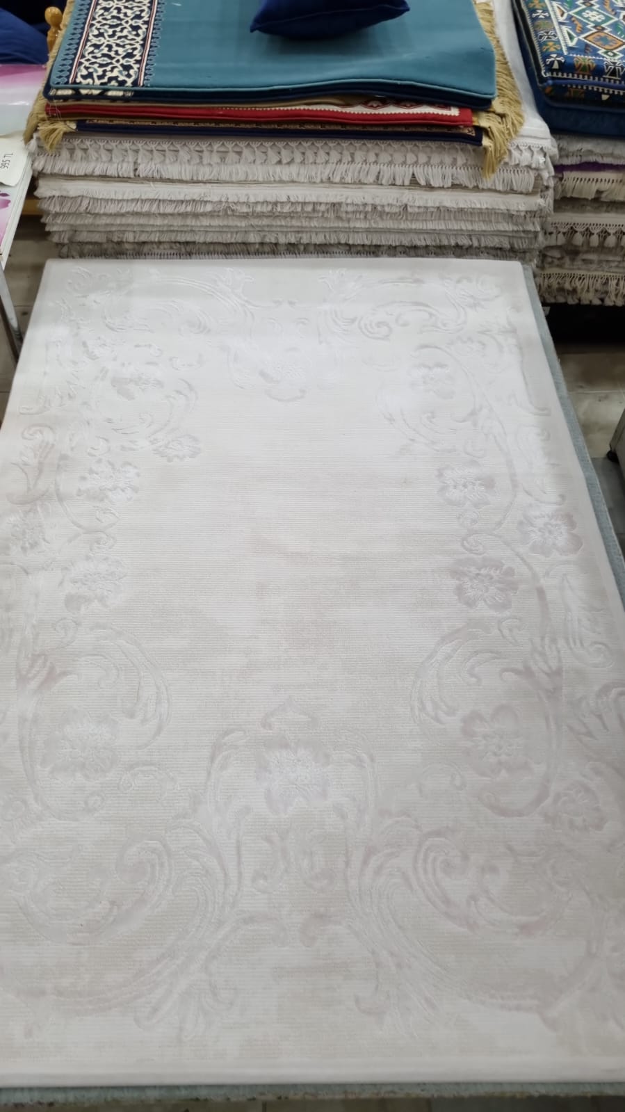 Festival Halı Boğaziçi 1107 Açık Pembe Akrilik Halı 160X230