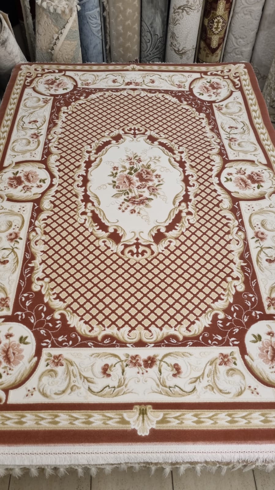 Festival Halı Cihangir 6861 Pembe Akrilik Halı 160X230