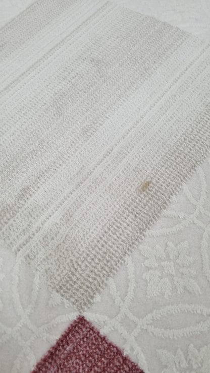 Sultan Esenboğa 6100 Krem pudra polyester halı 170x250 3 Modeli Uygun Fiyata Dekhera'da